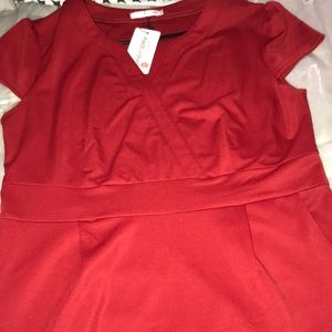 Red dress ( size: XL)